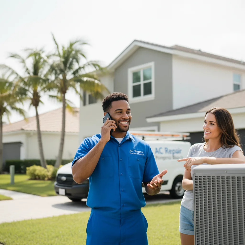 AC Repair Pompano Beach customer support in Red Rock